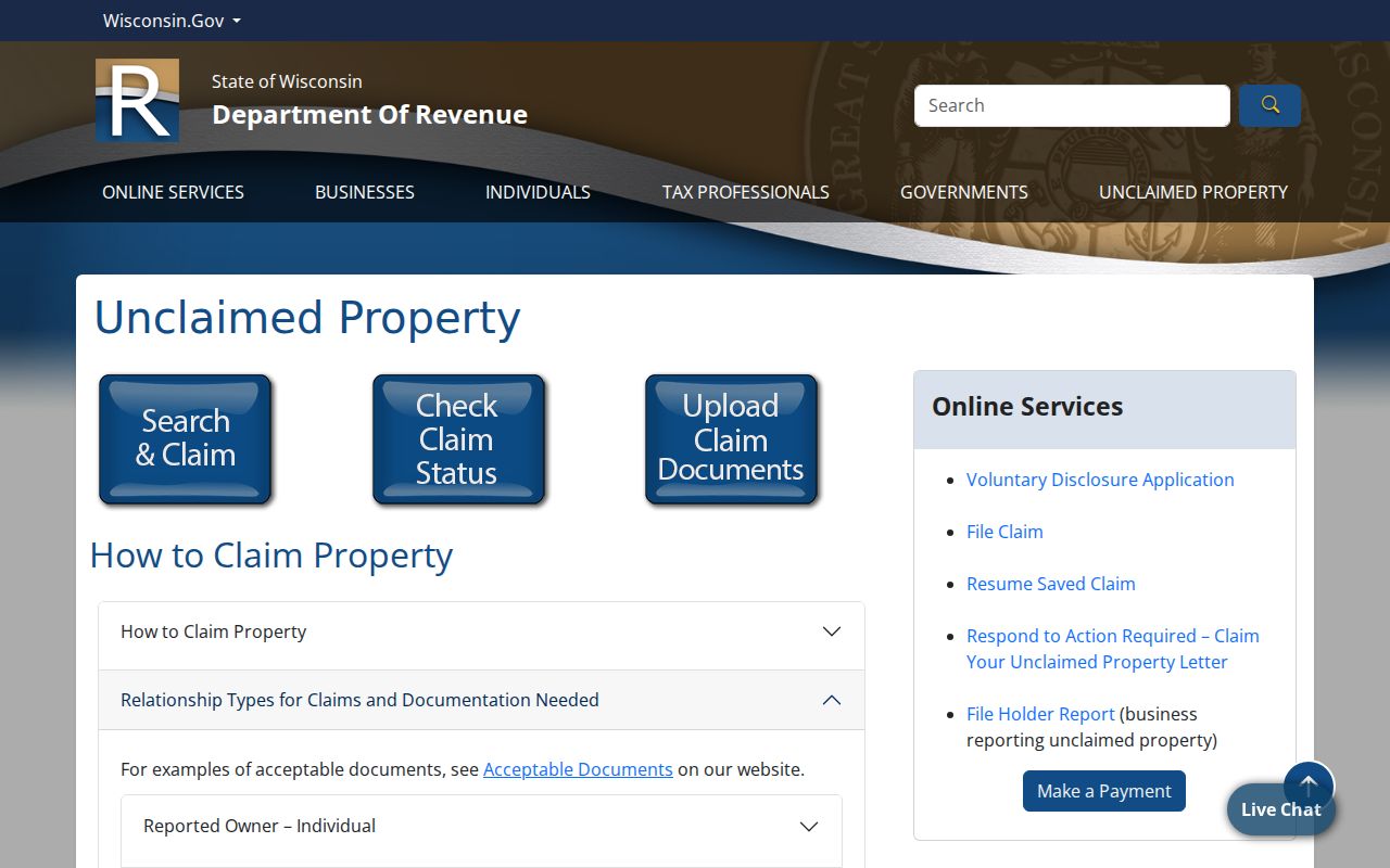 West Allis residents directory unclaimed property search