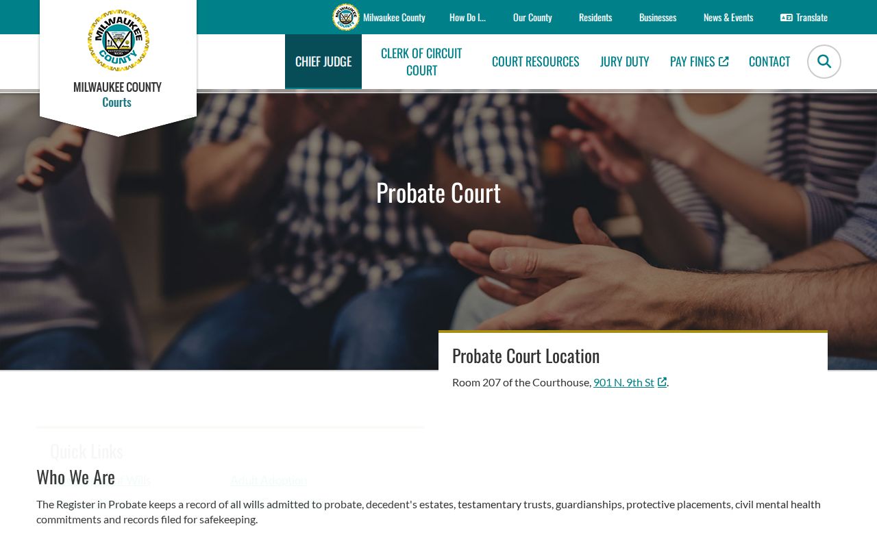 West Allis residents directory probate records page