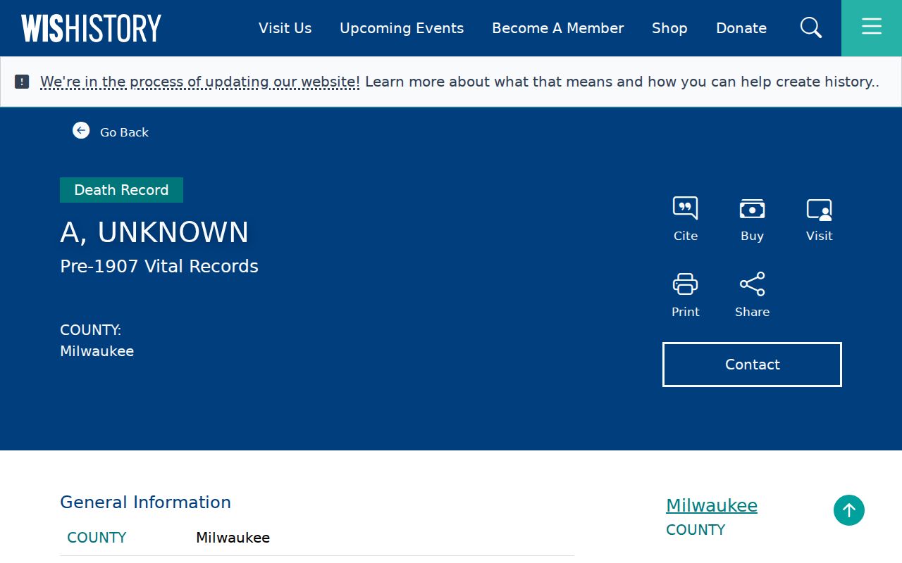 West Allis residents directory historical vital index